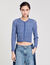 Cardigan en maille scintillante