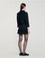Veste courte à boutons bijou