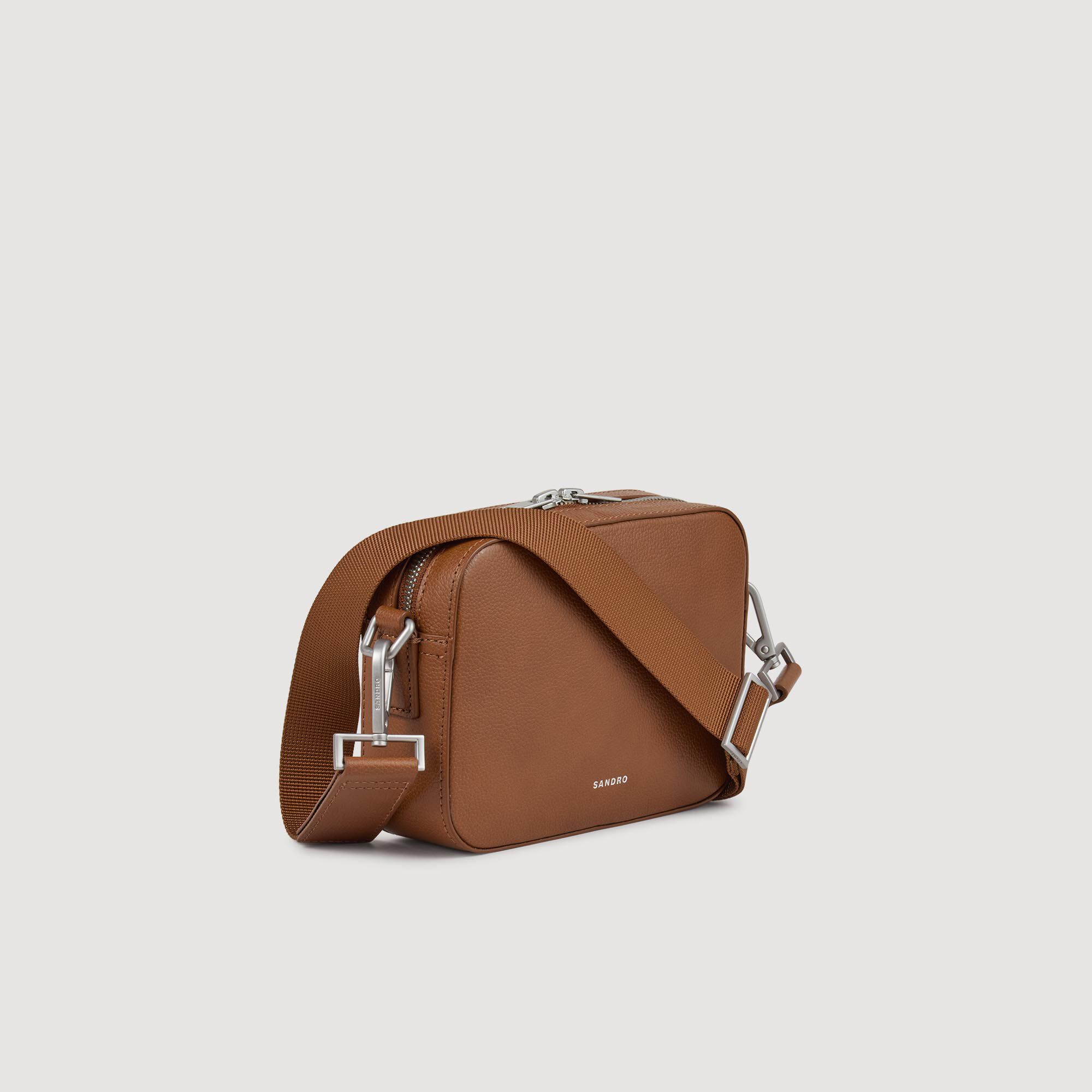 Petit sac en cuir grainé