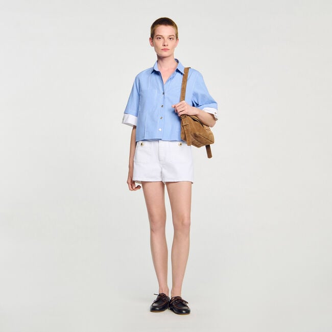 Short en denim 
