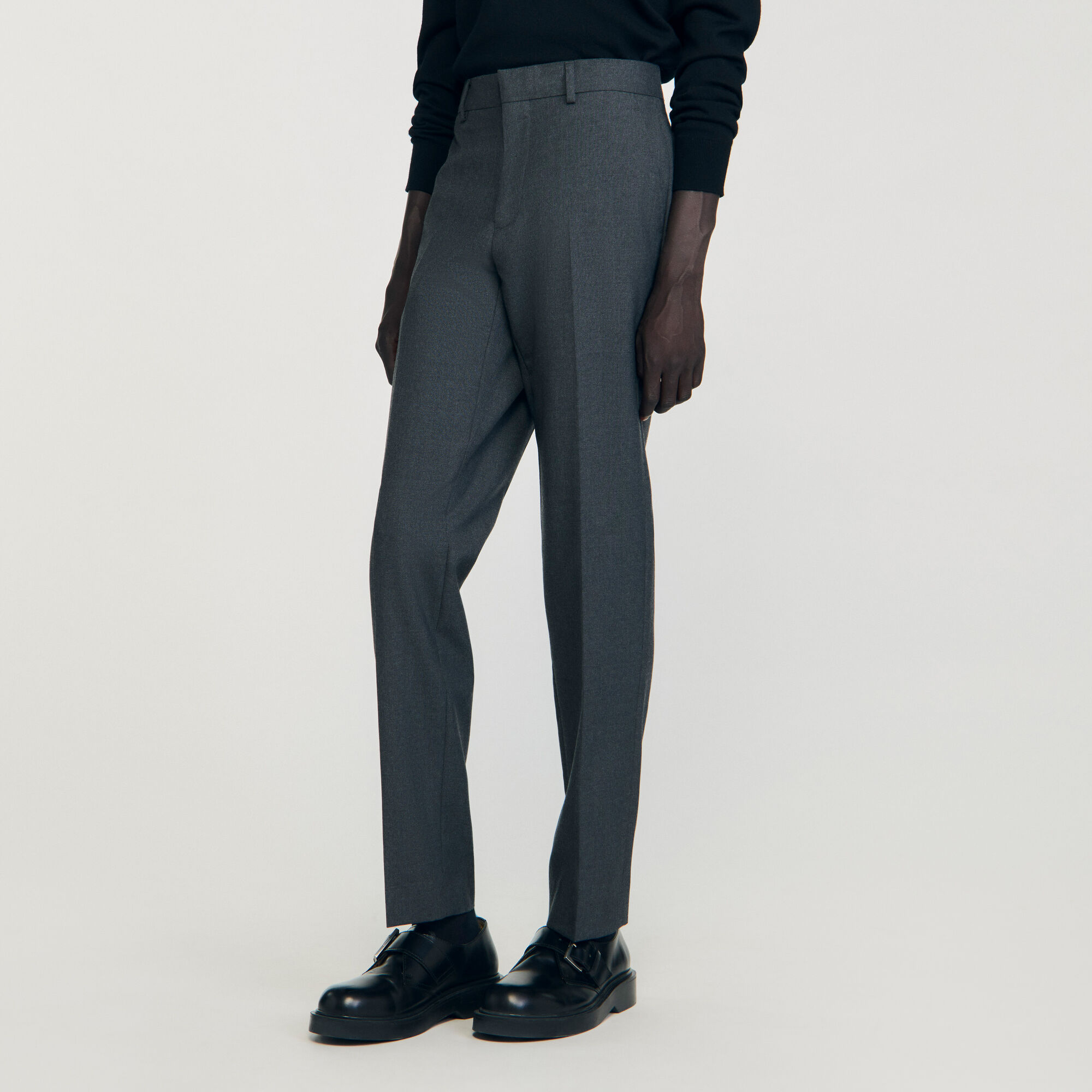 Pantalon de costume en laine