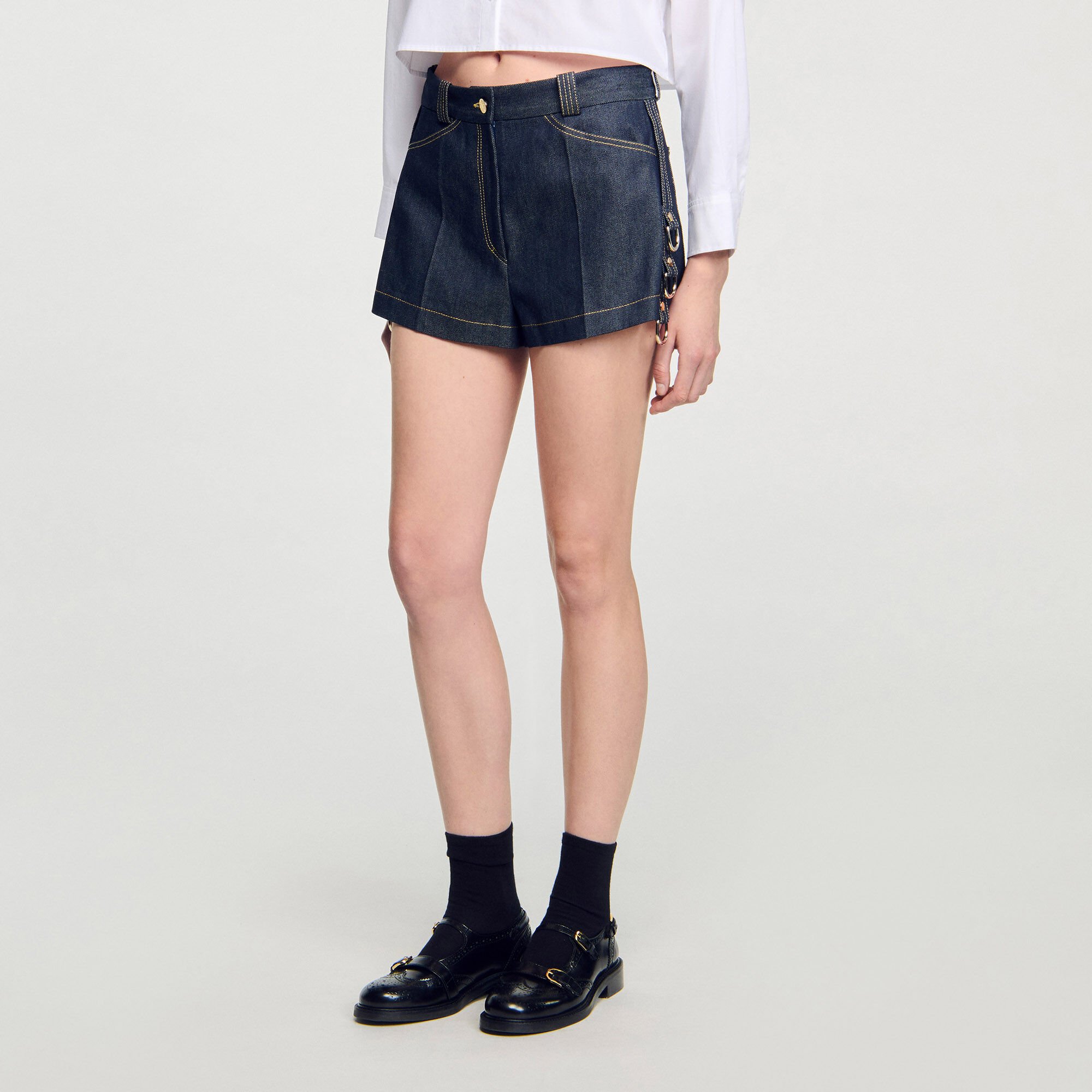 Short en denim 