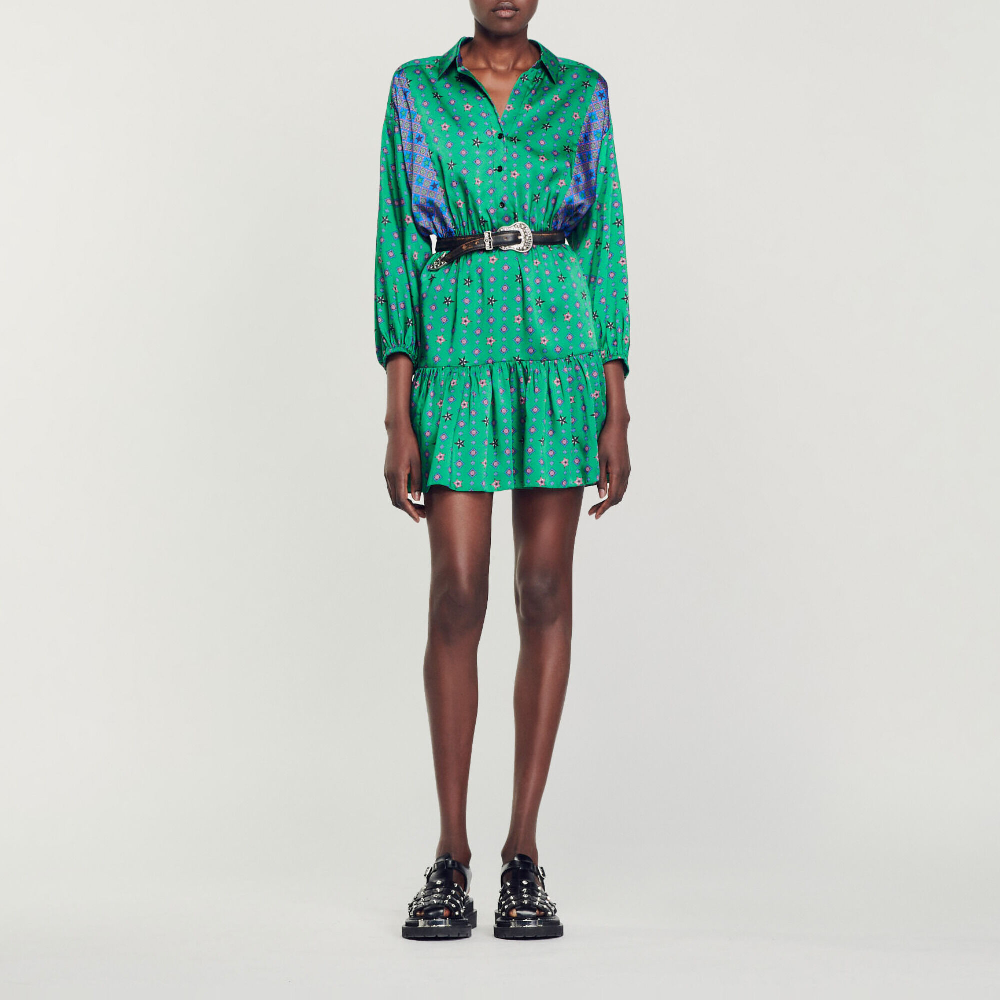 Sandro robe chemise 2025