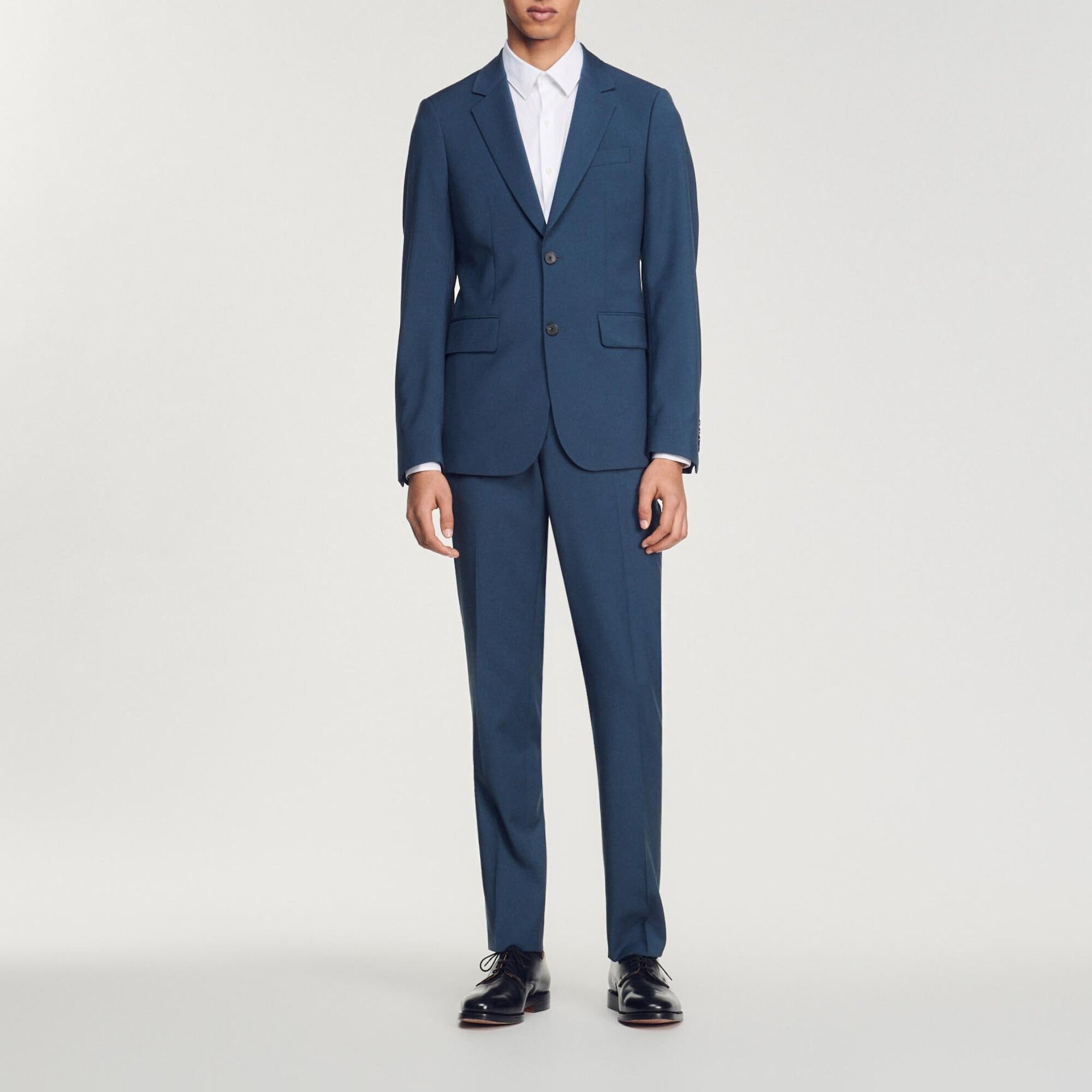 Veste de costume en laine vierge