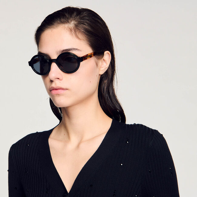 Lunettes de soleil rondes