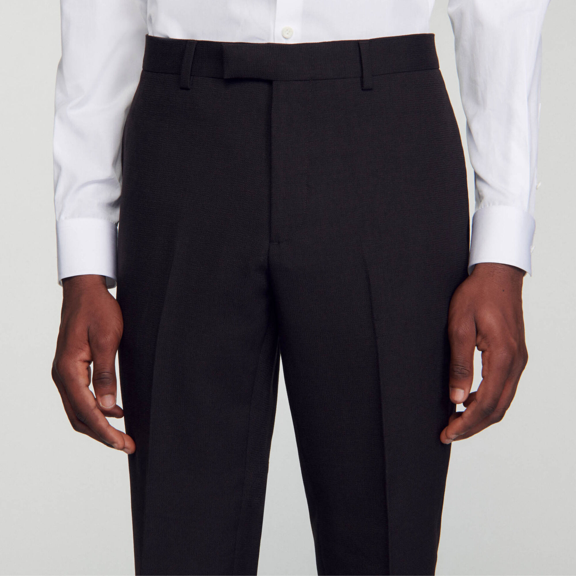 Pantalon de costume en laine