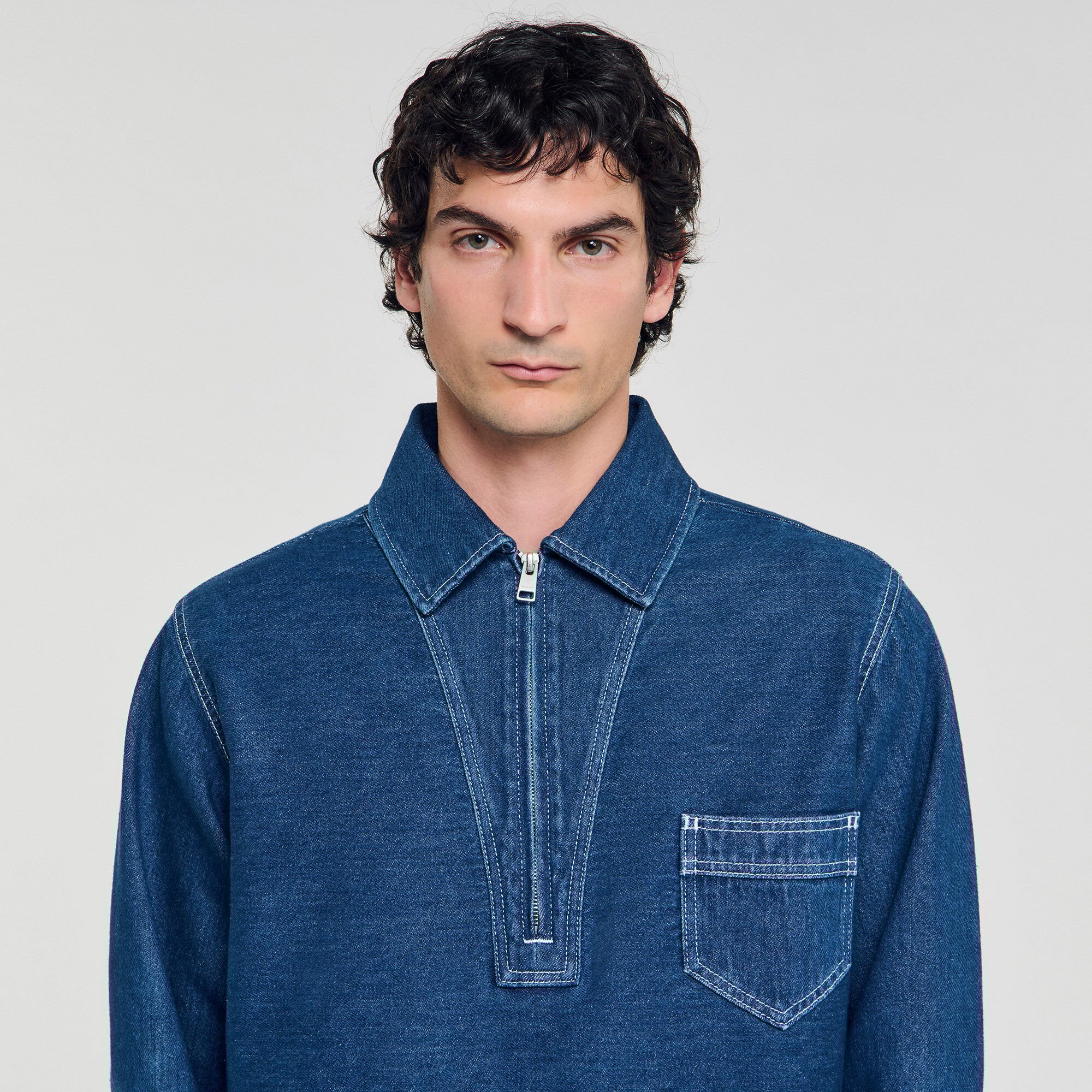 Tunique en denim