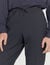Pantalon à ceinture élastiquée