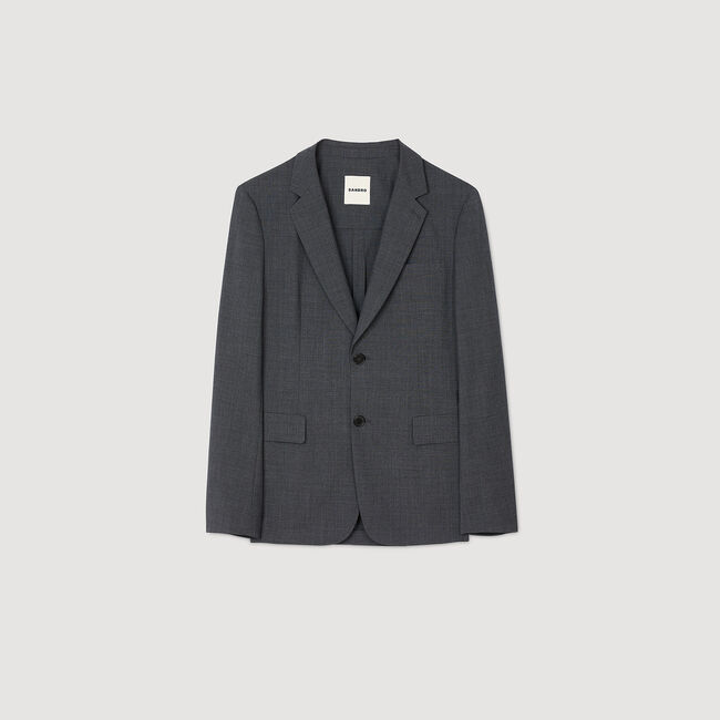 Veste de costume en laine