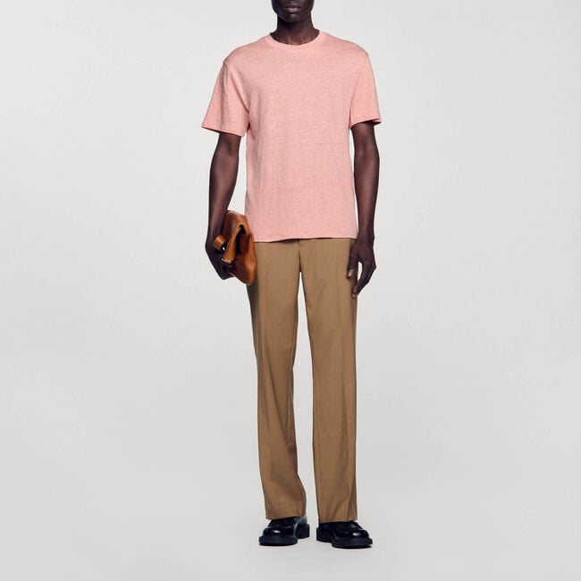T-shirt en lin certifié
