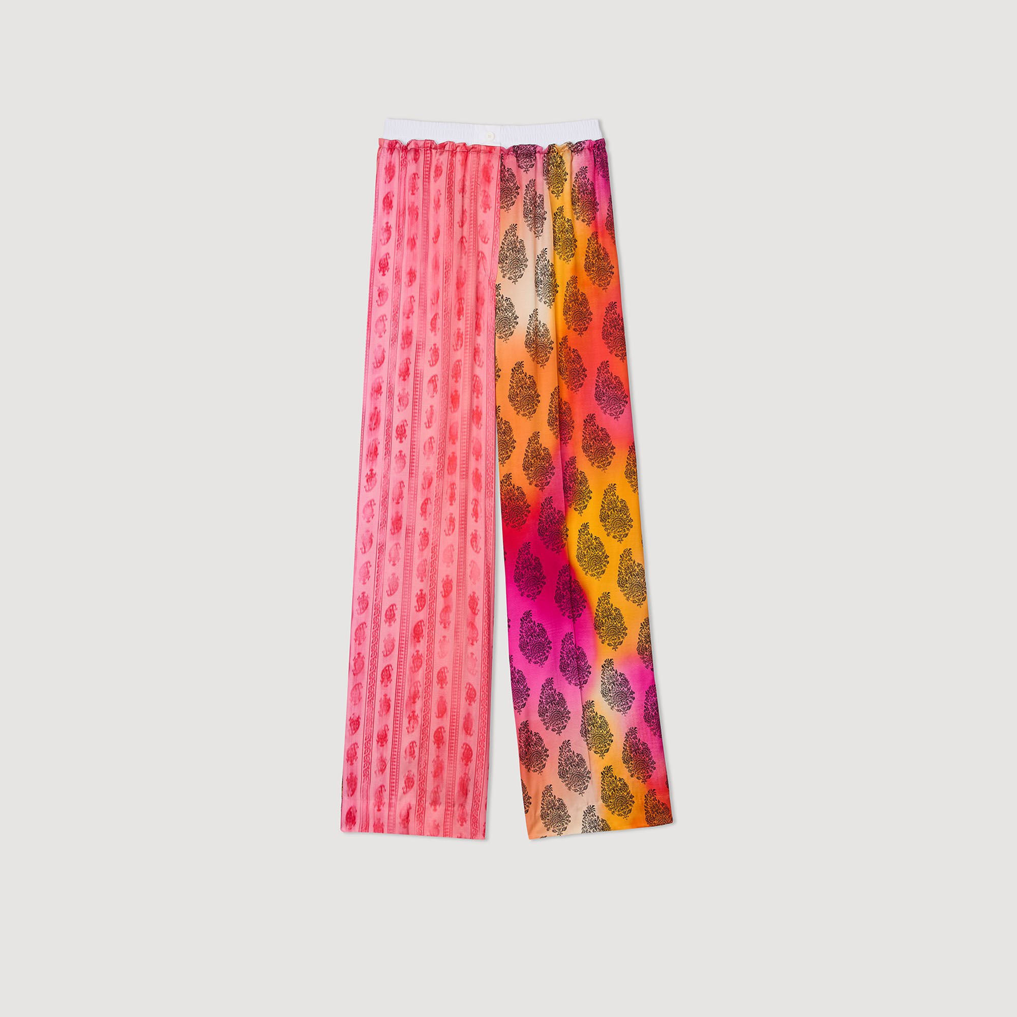 Pantalon fluide imprimé