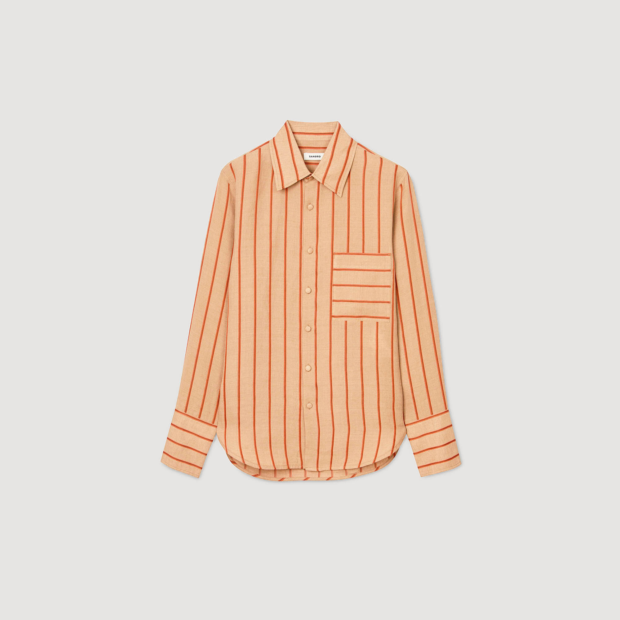 Chemise à rayures