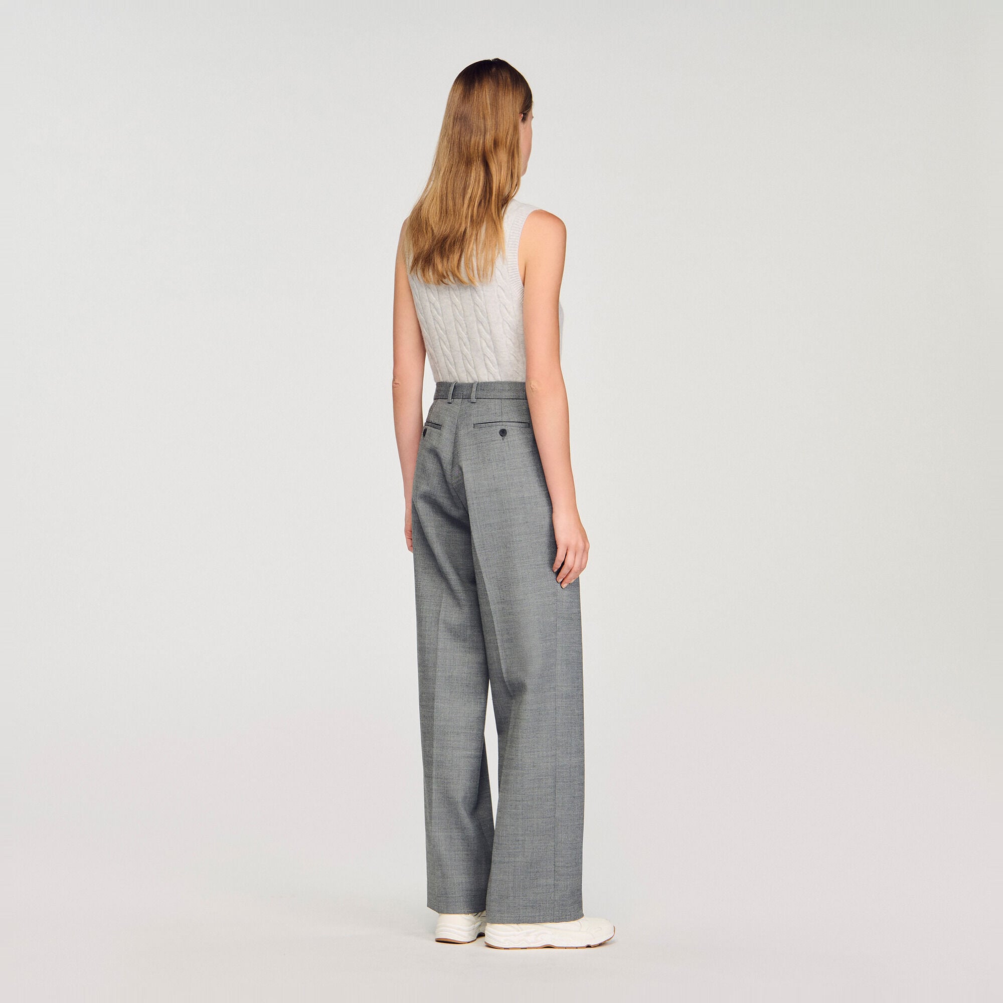 Pantalon droit - Femme | Sandro Paris