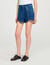 Short en denim strassé