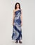 Robe longue à imprimé bandana 