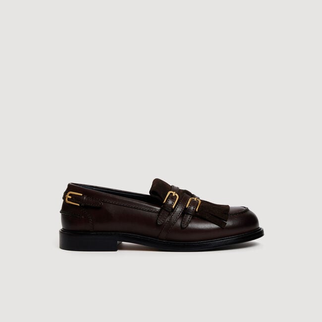 Mocassins &agrave; boucles