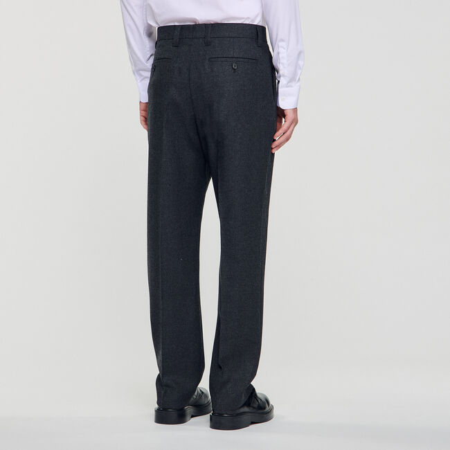 Pantalon de costume en laine