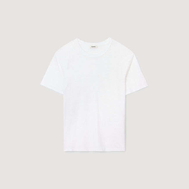 T-shirt en lin certifié