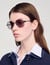 Lunettes de soleil en métal
