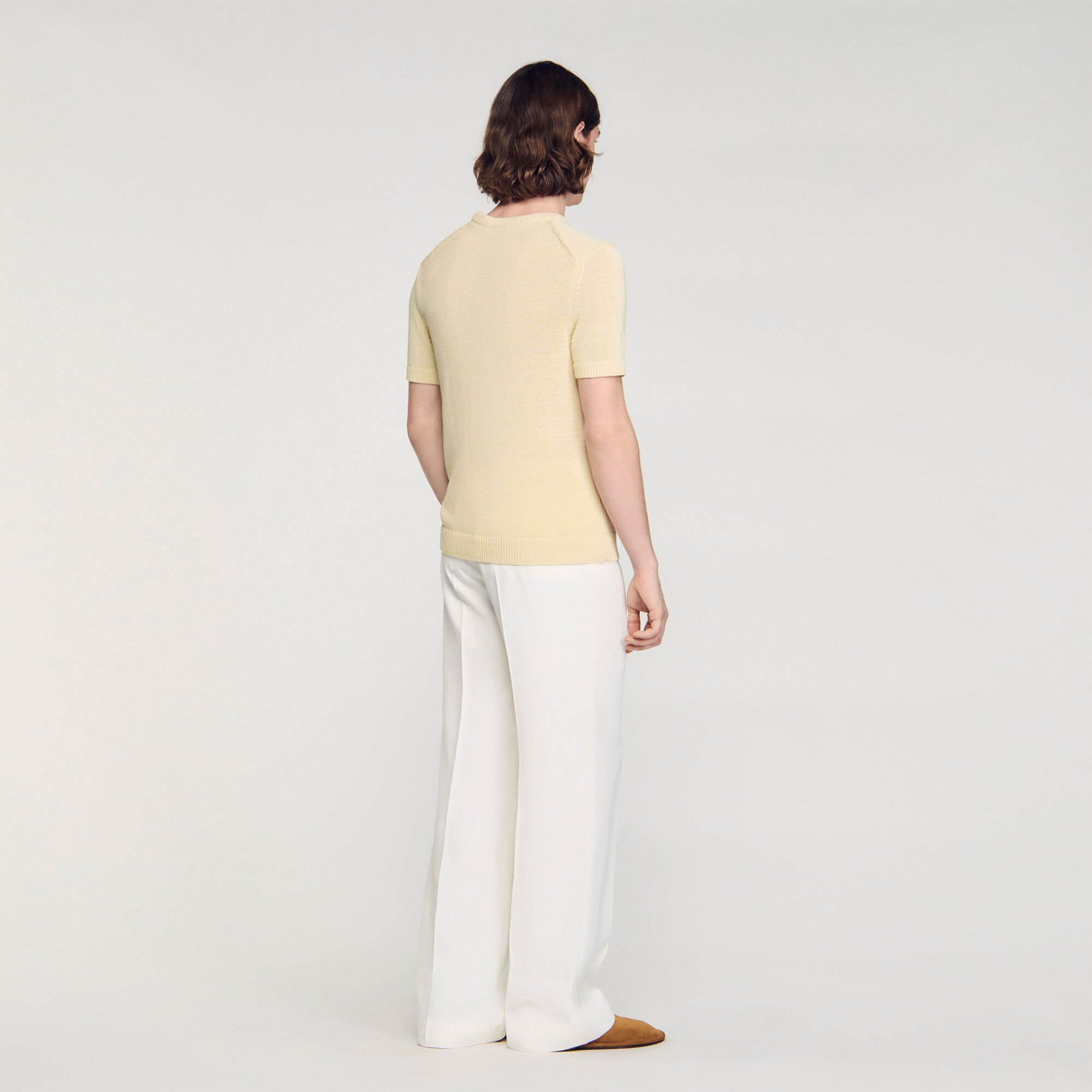 T-shirt en maille fine