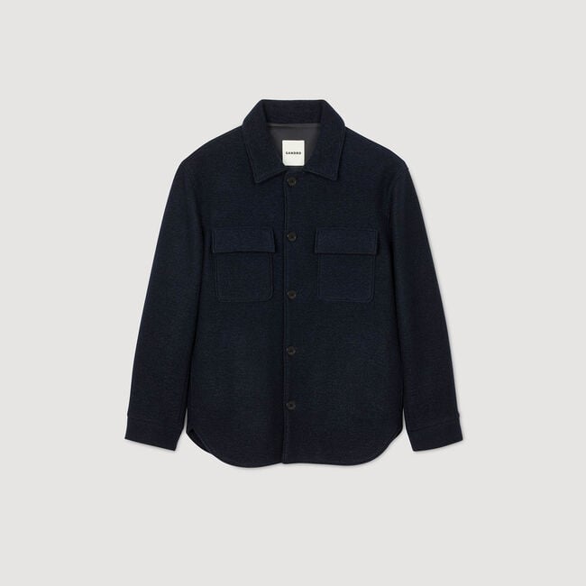 Surchemise en laine
