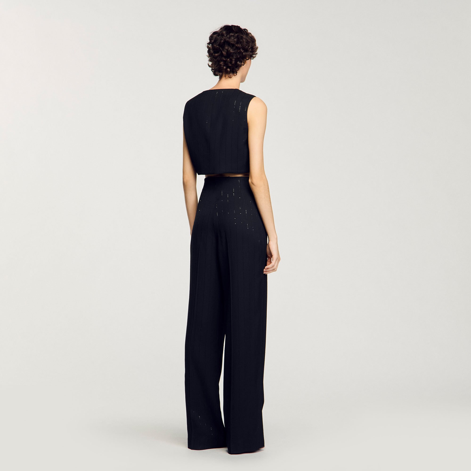 Pantalon de costume à sequins