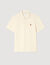 Polo à logo cuir
