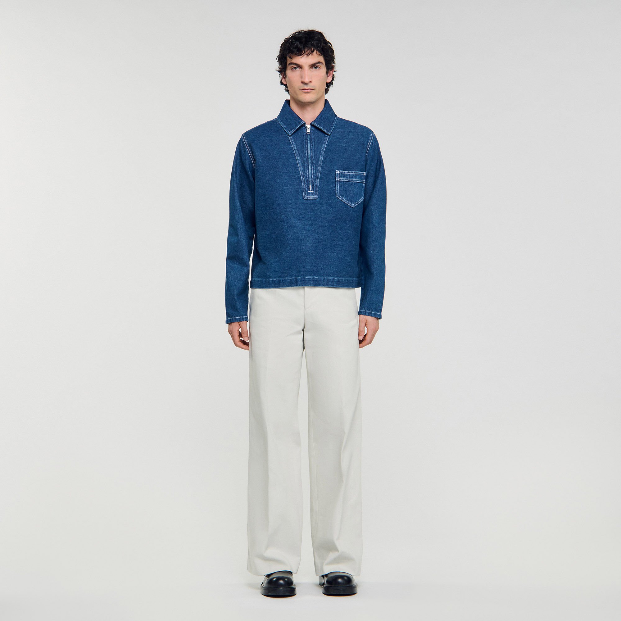 Tunique en denim