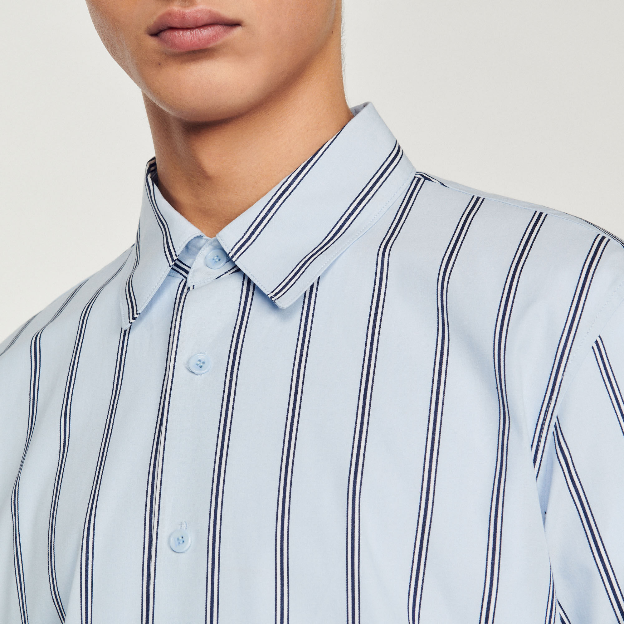 Chemise à rayures