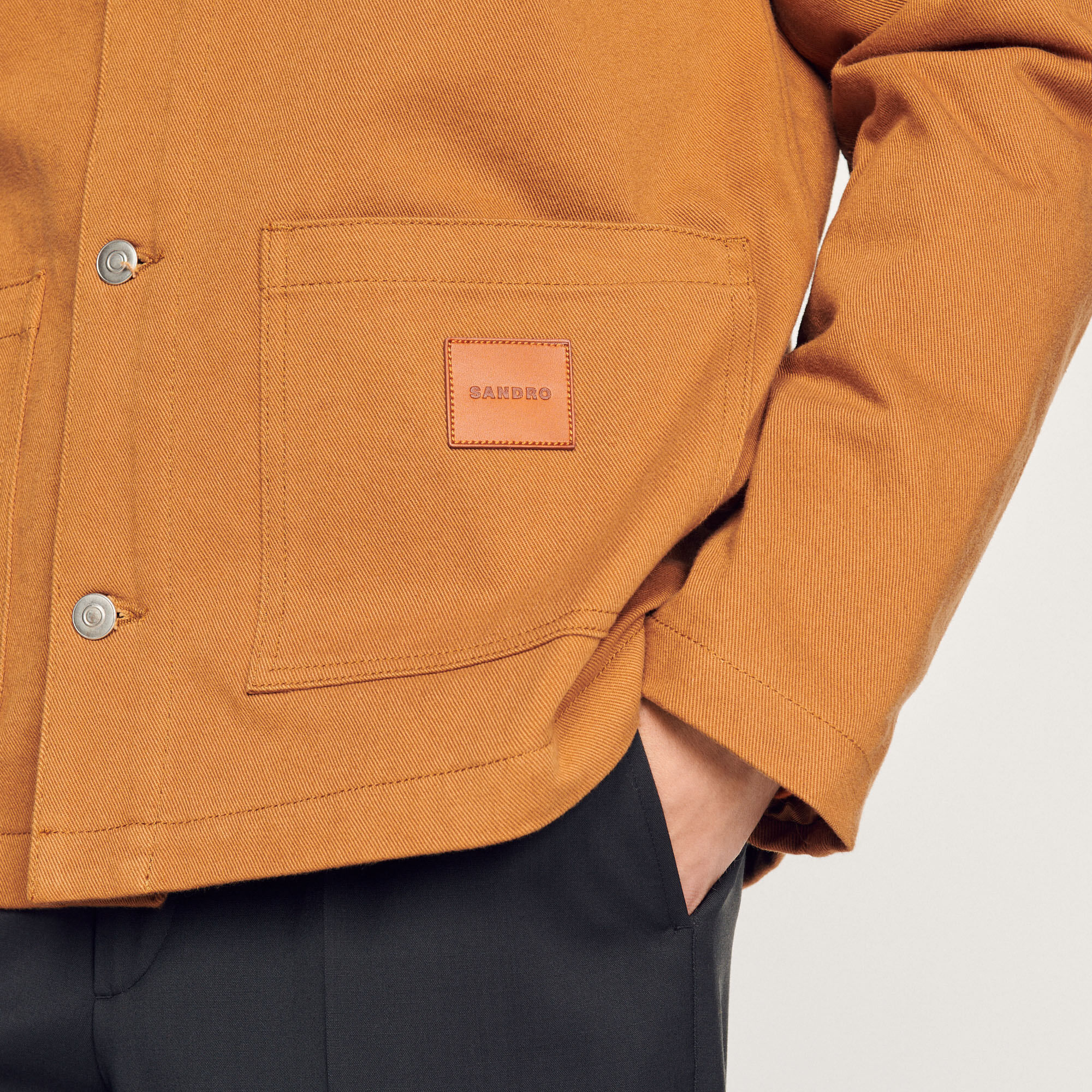 Blouson worker en coton