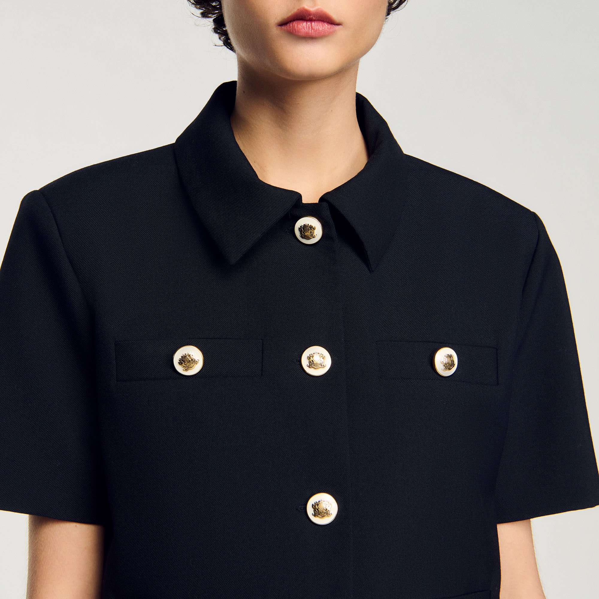 Veste à manches courtes 
