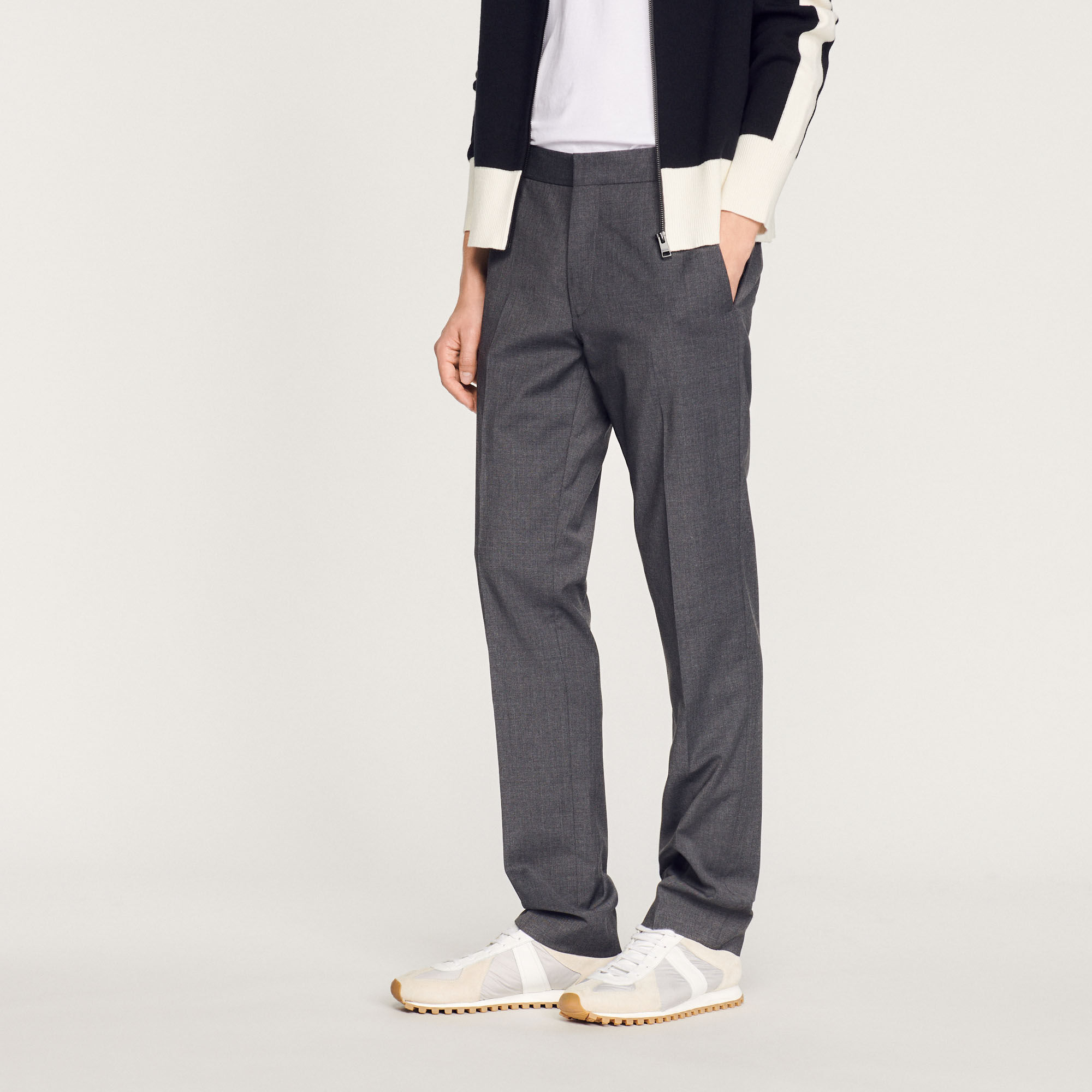 Pantalon en laine vierge