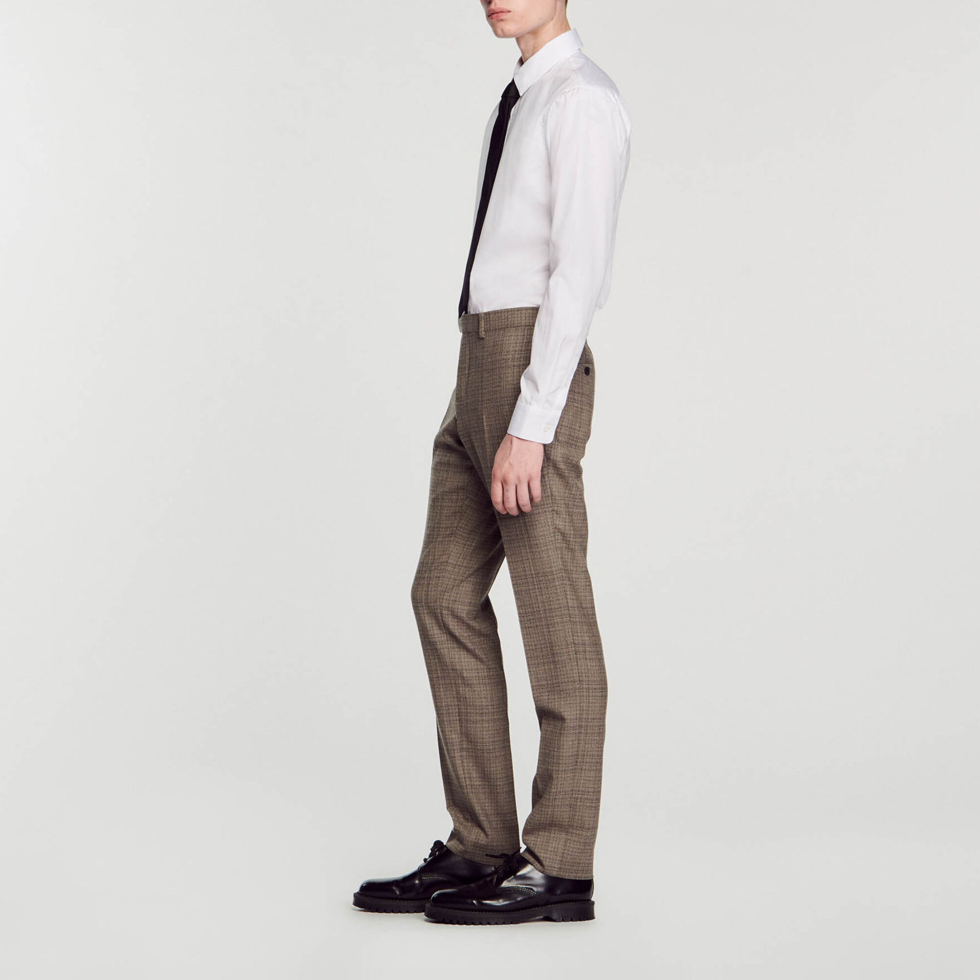 Pantalon de costume en laine