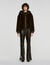 Manteau fausse fourrure &agrave; capuche - Femme | Sandro Paris