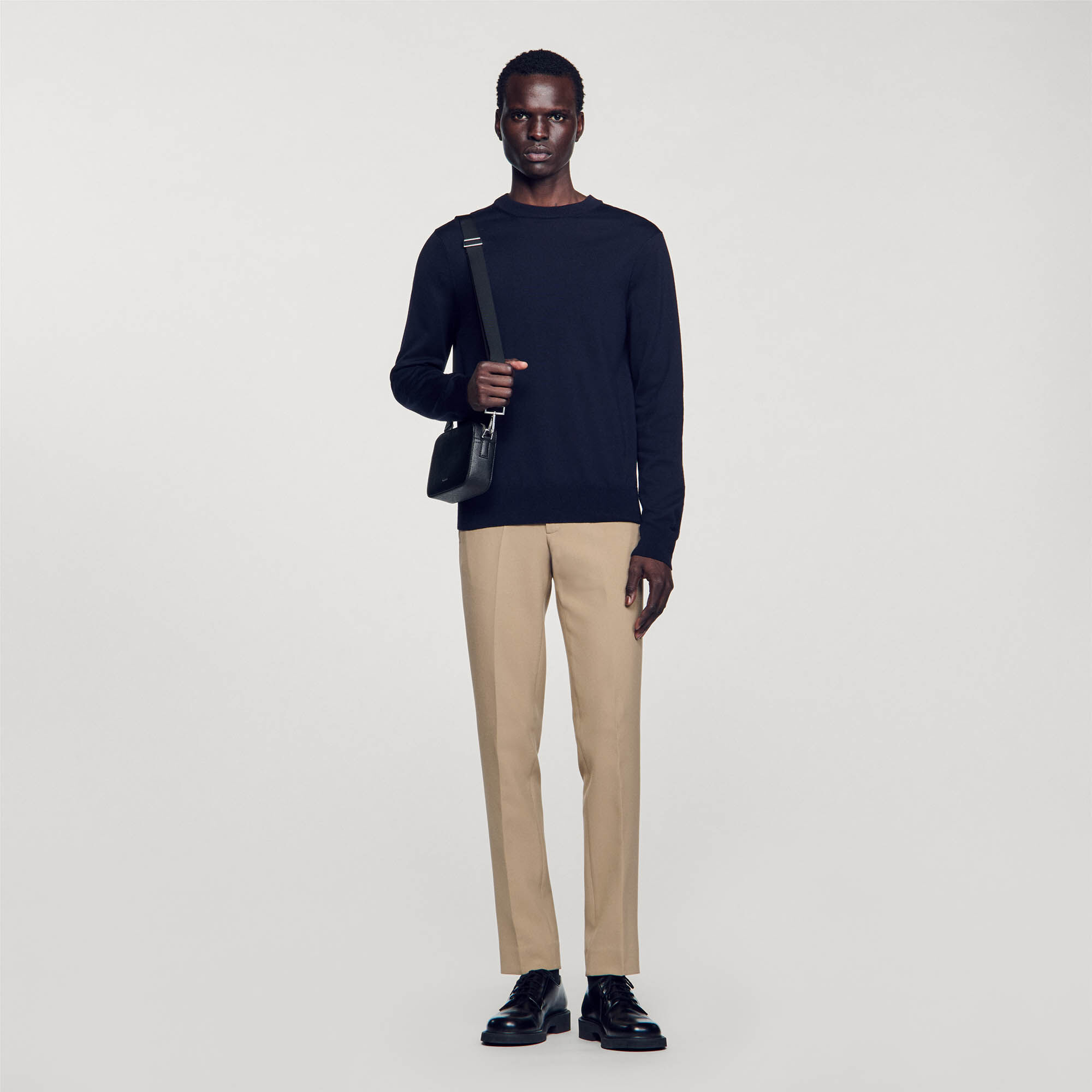 Pull en maille fine en laine