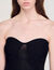 Robe bustier en maille