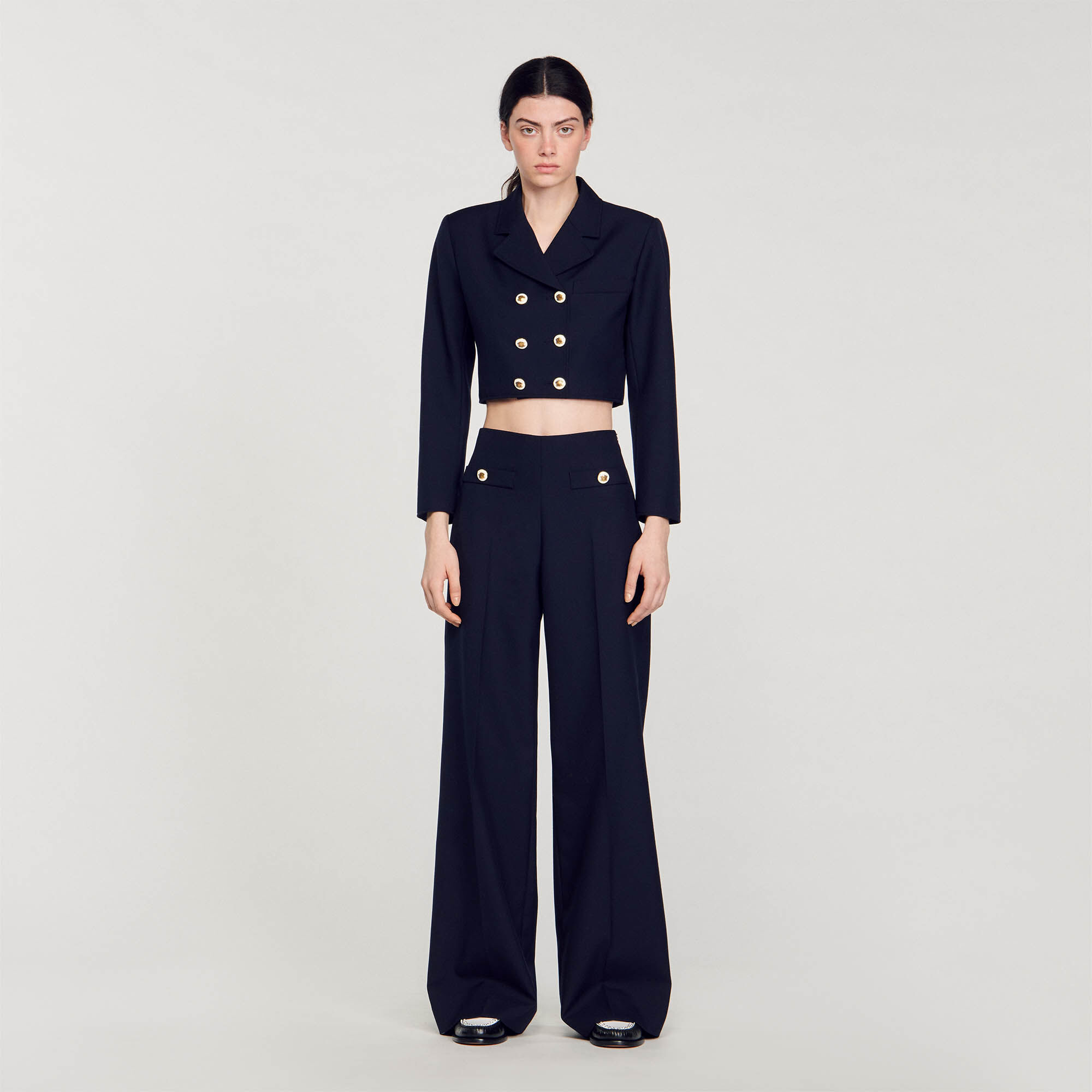 Sandro veste en jean best sale