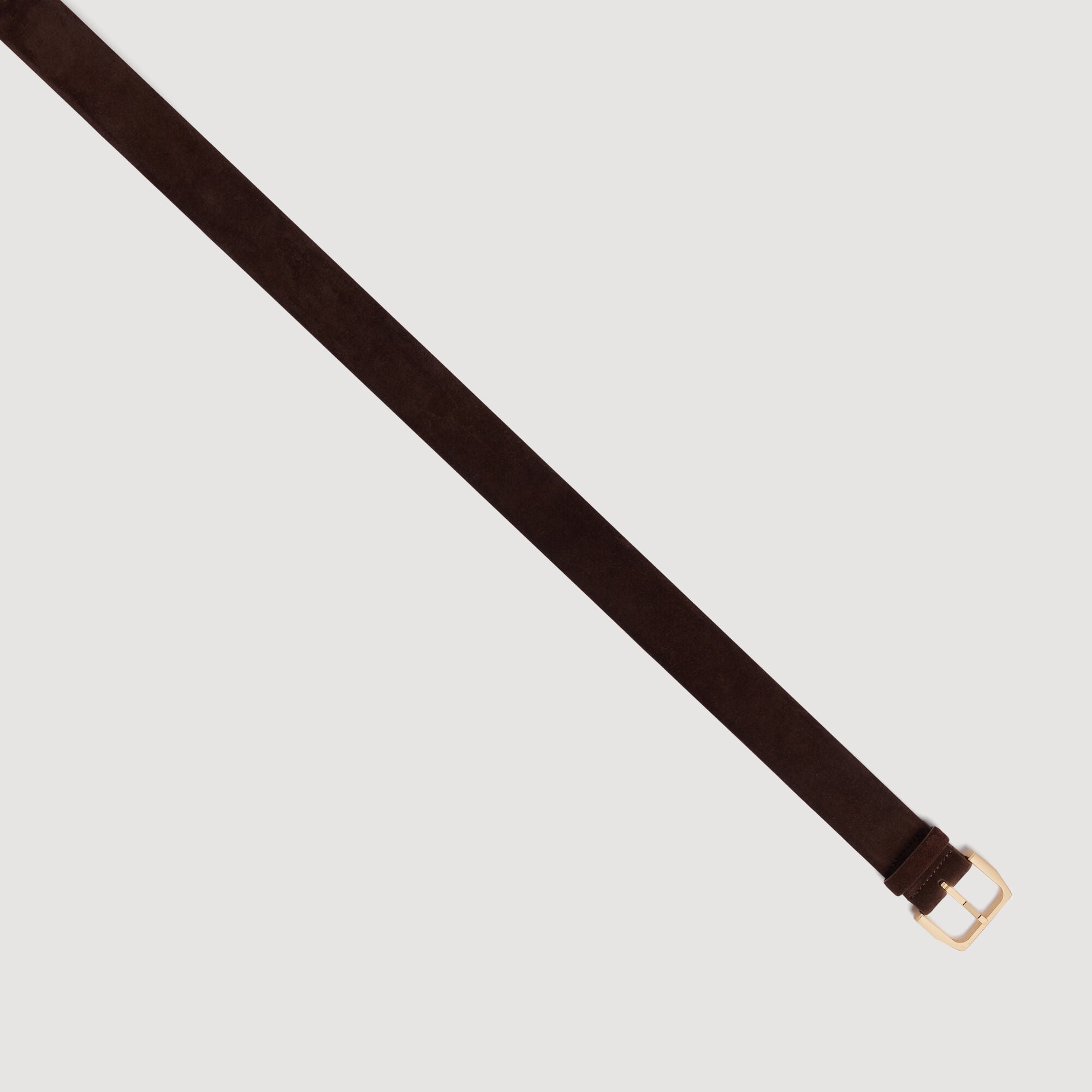 Ceinture cuir &agrave; boucle m&eacute;tallique - Femme | Sandro Paris