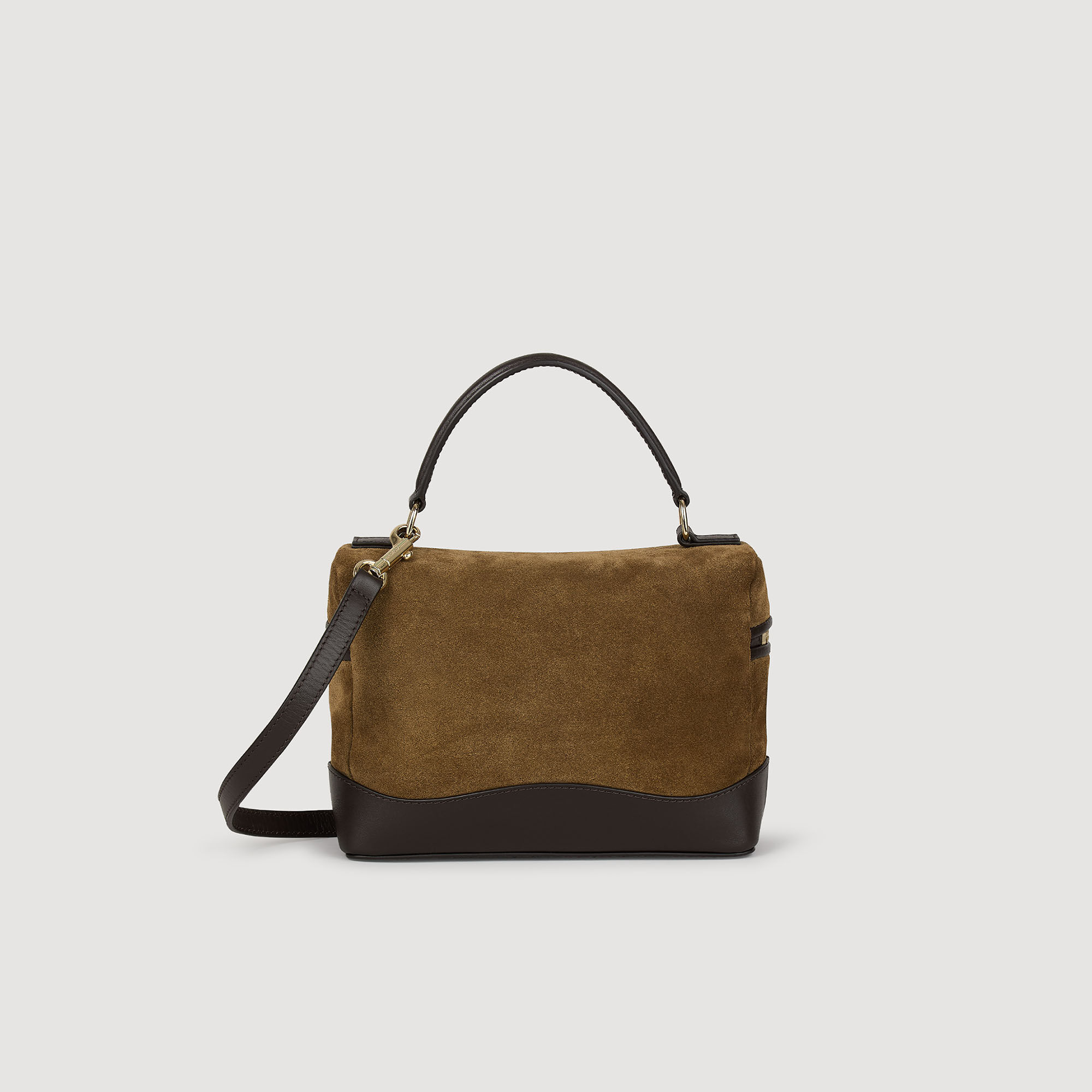 Sac TANGOSO vanity en cuir et suède