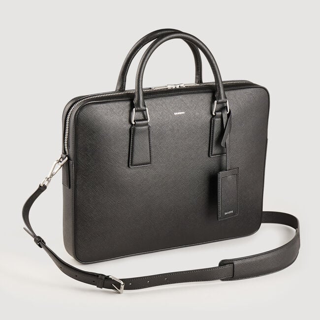 Briefcase en cuir format slim