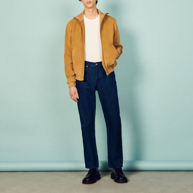 Blouson en cuir