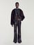 Blouson en fausse fourrure et maille - Femme | Sandro Paris