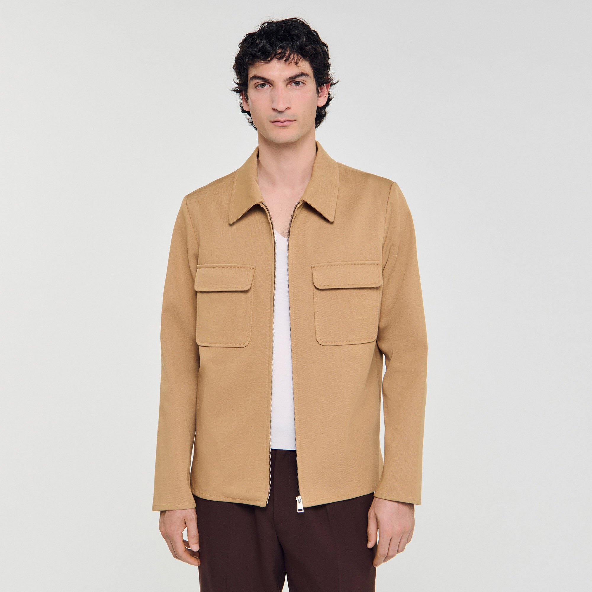 Blouson zippé