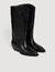 Bottes santiag en cuir 