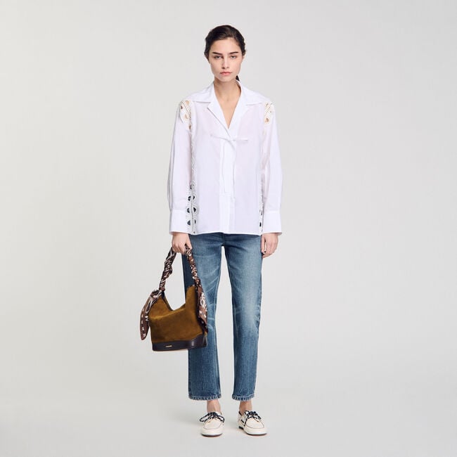 Chemise en popeline