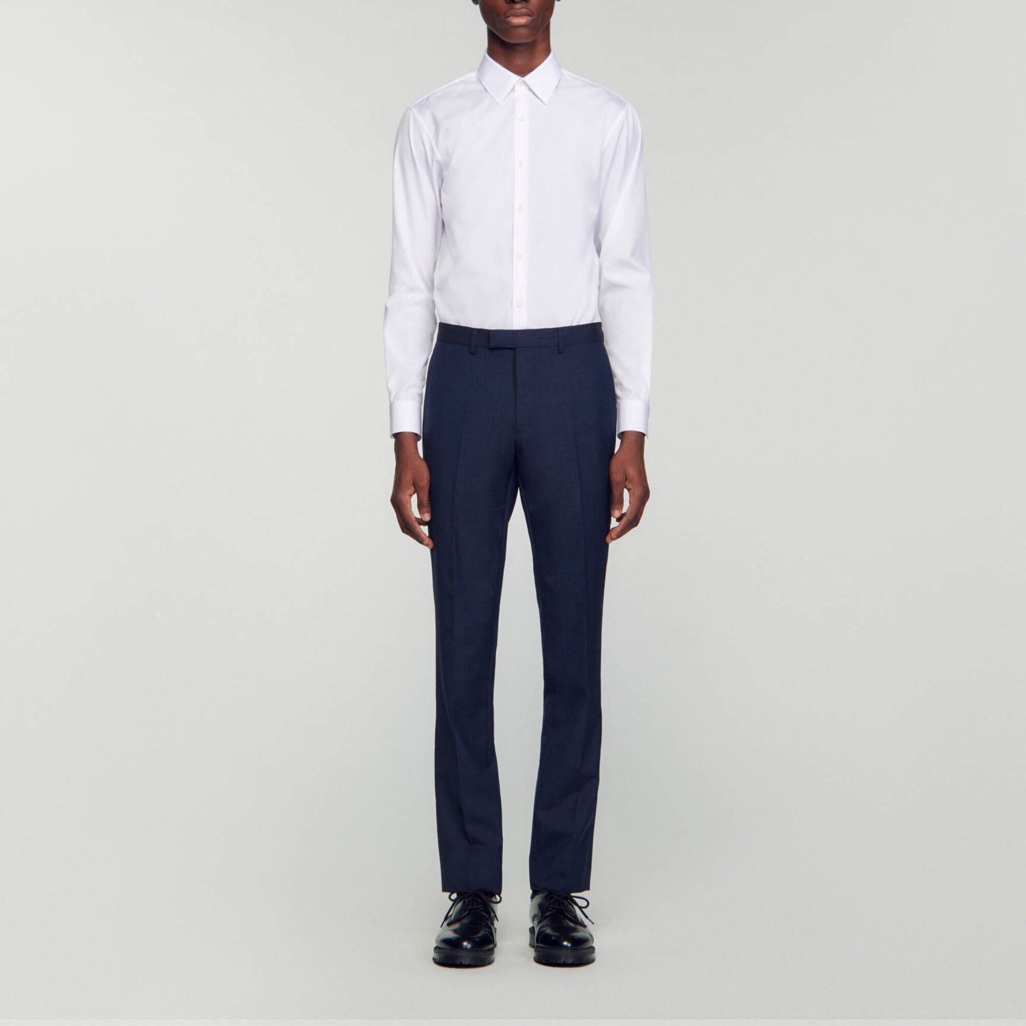 Pantalon de costume en laine