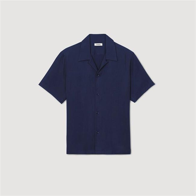 Chemise à col requin