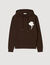 Sweatshirt à patch fleur