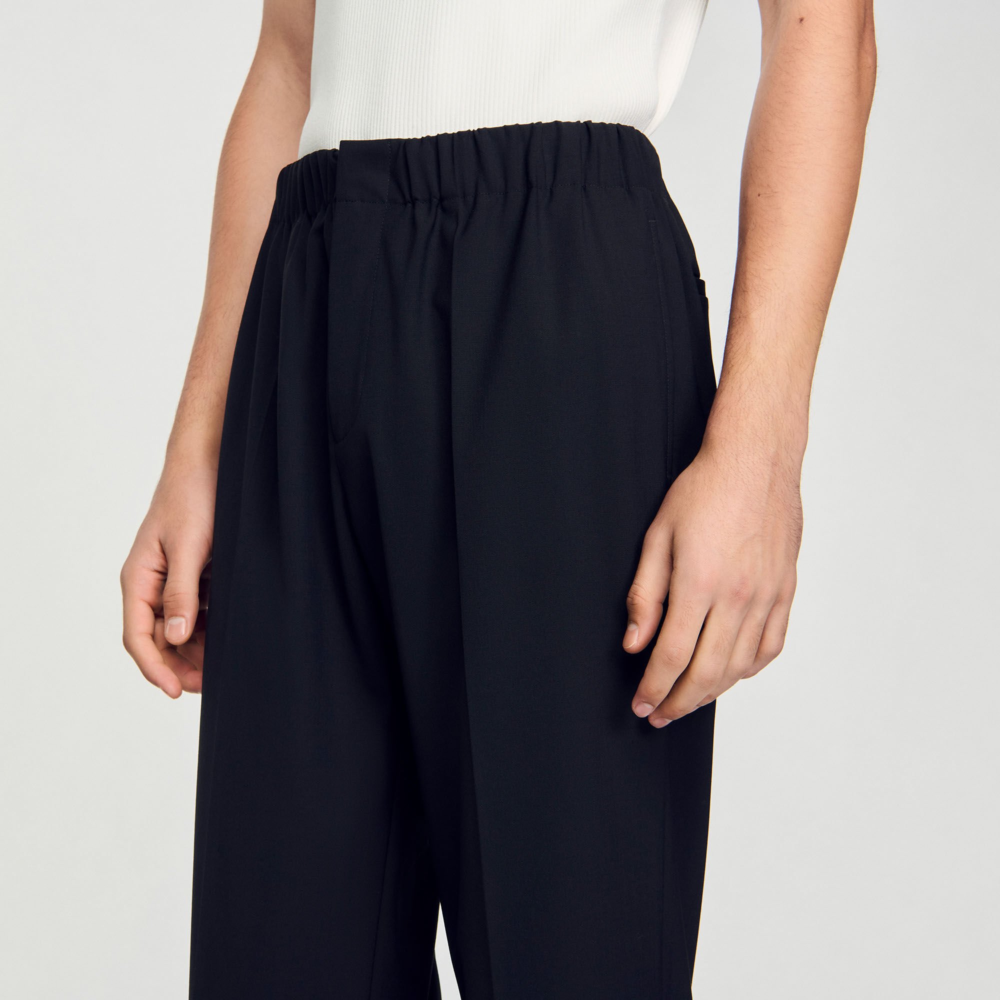 Pantalon large 
