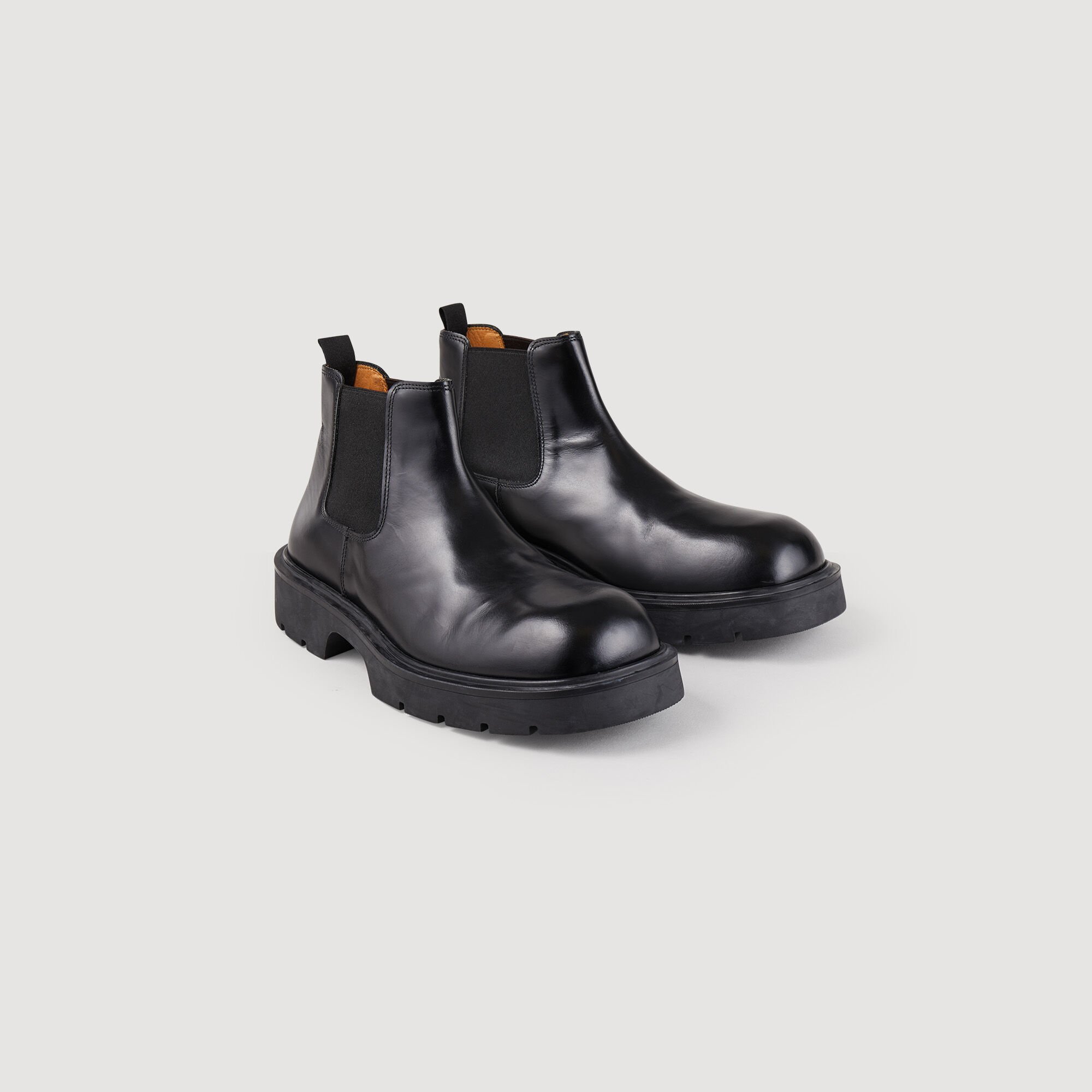 Ankle boots en cuir